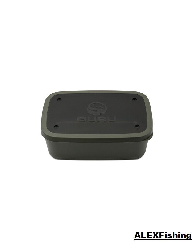 Indelis Guru Bait Box 5.3 pint Solid Lid (Green)