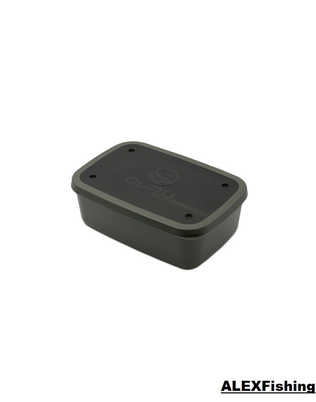 Indelis Guru Bait Box 5.3 pint Solid Lid (Green) 1
