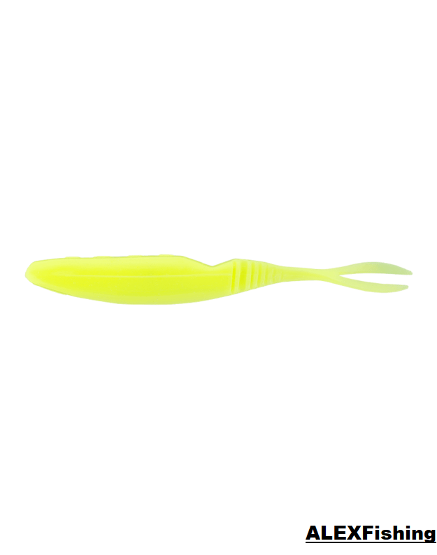 Guminukas Jackall Bital Minnow 5" Super Cartreuse 5vnt 1