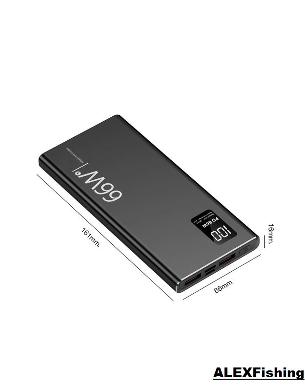 Išorinės baterijos Power Bank 66W PD