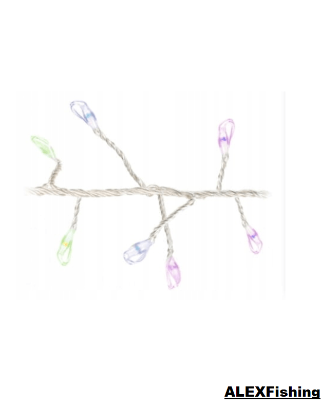 300 Led lanksti vielos girlianda 9m Spalvota 2