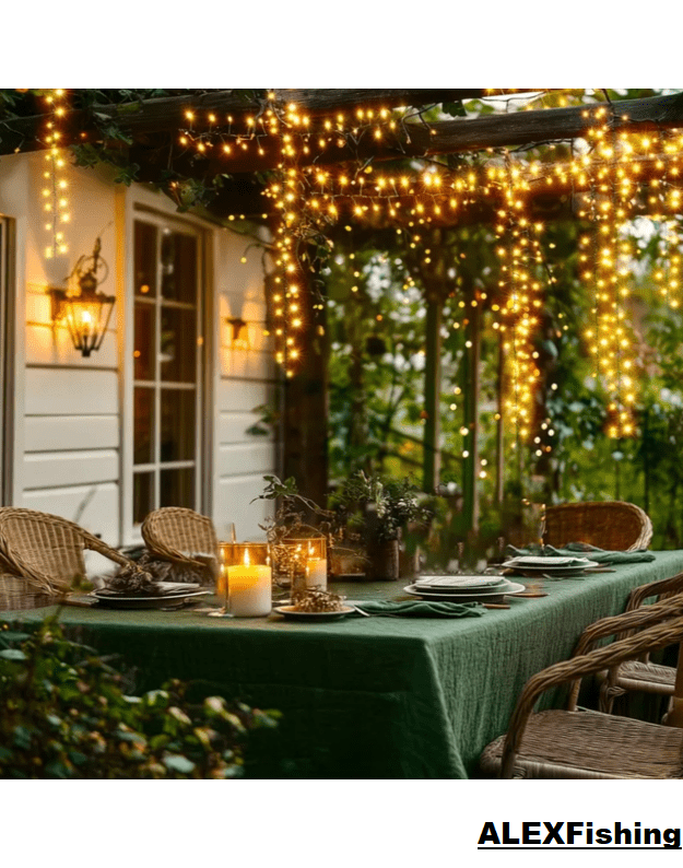 1000 LED vielinė girlianda Pasaka 36 m Šilta balta 11