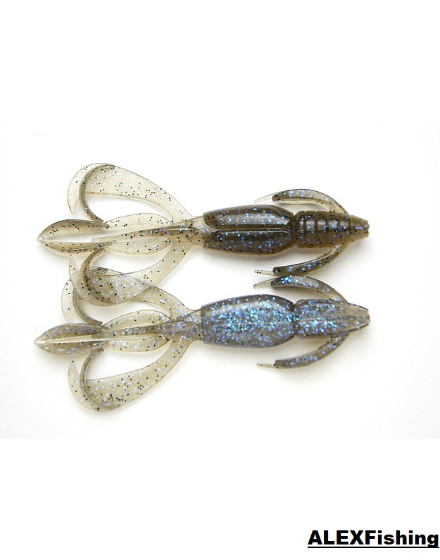 Guminukas Keitech Crazy Flapper 2"-462T Electric Smoke Craw