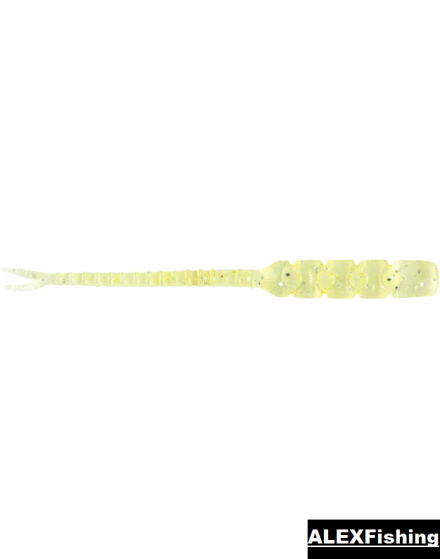 Guminukas Mustad Aji Worm 2" 002