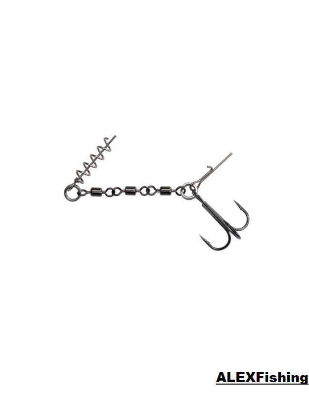 Pro FL Stinger Rig XL 1/0 30kg 2vnt