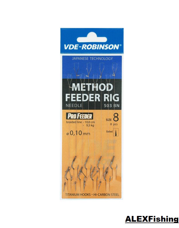 Pavadėlis su pintu valu VDE-Robinson Method Feeder Needle 503BN #12 / 0.08 mm