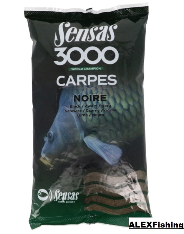 Jaukas Sensas 3000 Carpes Noire