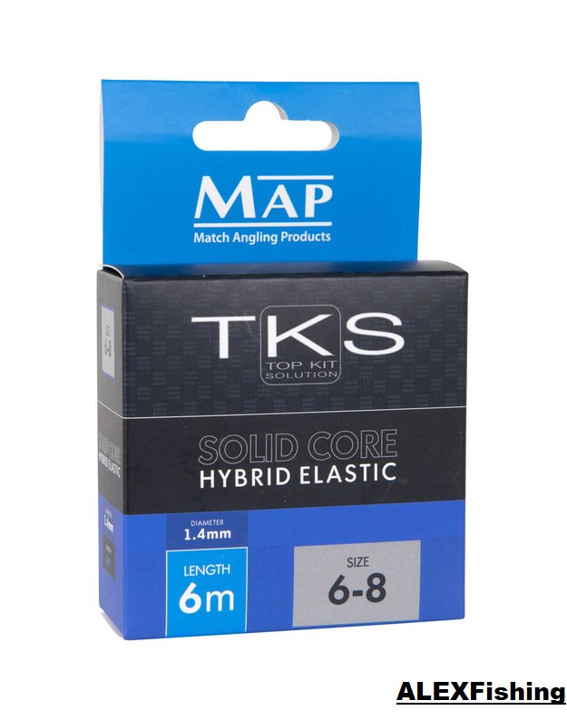 Elastinė guma Map TKS  Hybrid Pole Elastic #6-8 1.6mm 6M