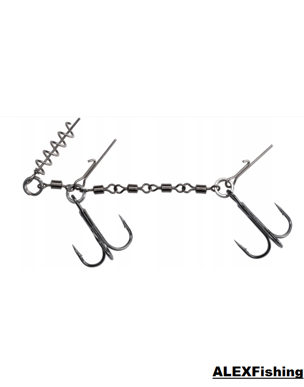 Pro FL Double Stinger Rig XL 2/0 35kg