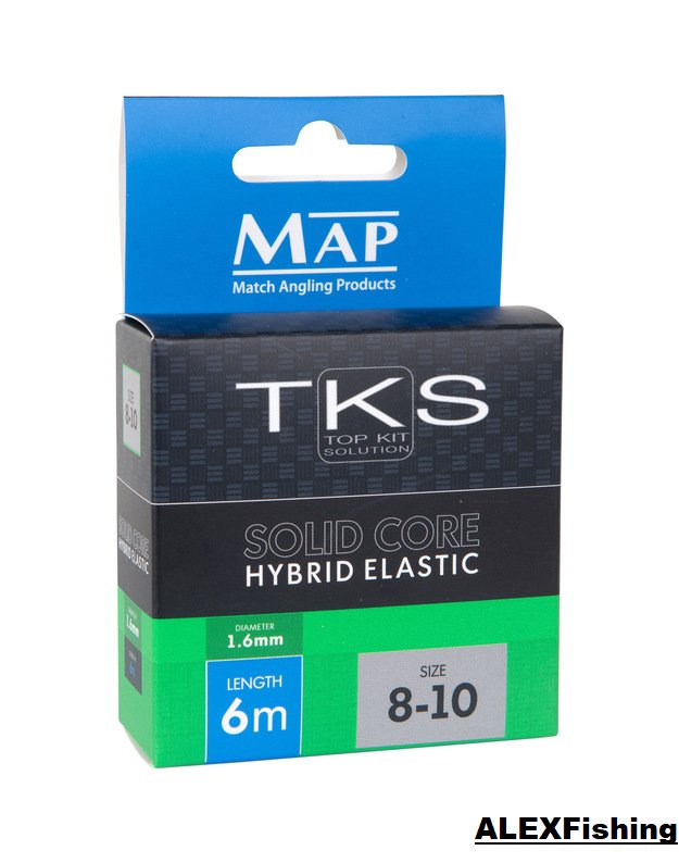 Elastinė guma Map TKS  Hybrid Pole Elastic #8-10 1.6mm 6M