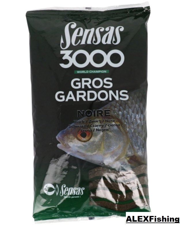 Jaukas Sensas 3000 Gros Gardons Noire Black