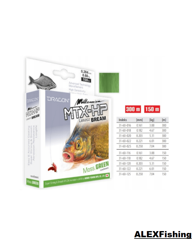 Valas Dragon Millenium MTX-HP Bream 150 m