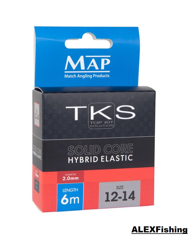 Elastinė guma Map TKS  Hybrid Pole Elastic #4-6 2.0mm 6M