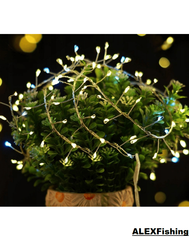 300 Led Vieline Girlianda Pasaka 9m Šilta balta 5