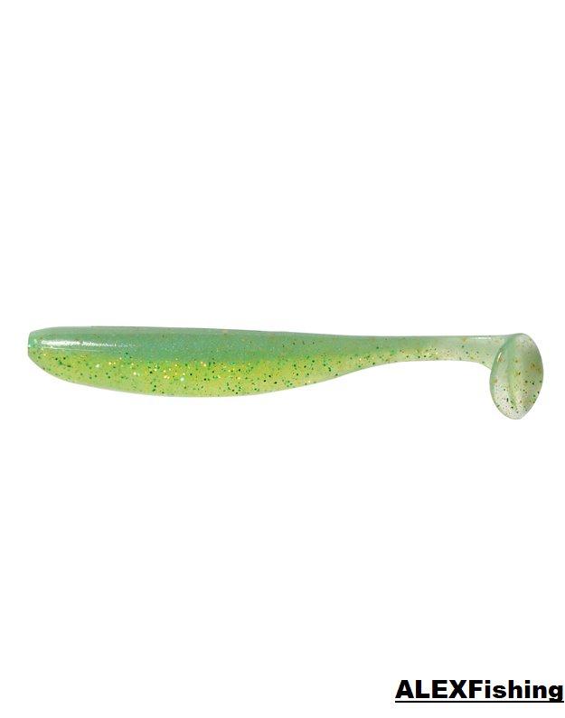 Guminukas Keitech Easy Shiner 5"- 424T Lime Chartreuse