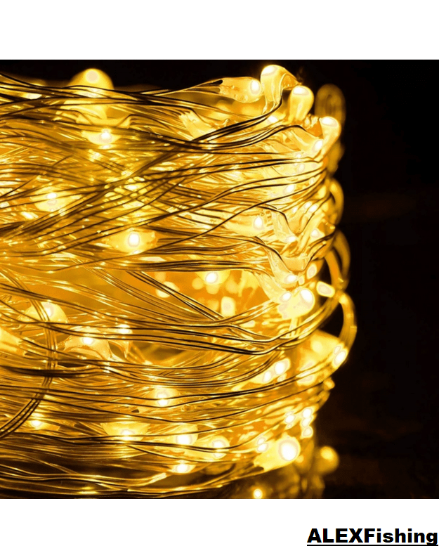 Vielinė Girlianda "Rasa" 500 Led 50m Šilta balta 1