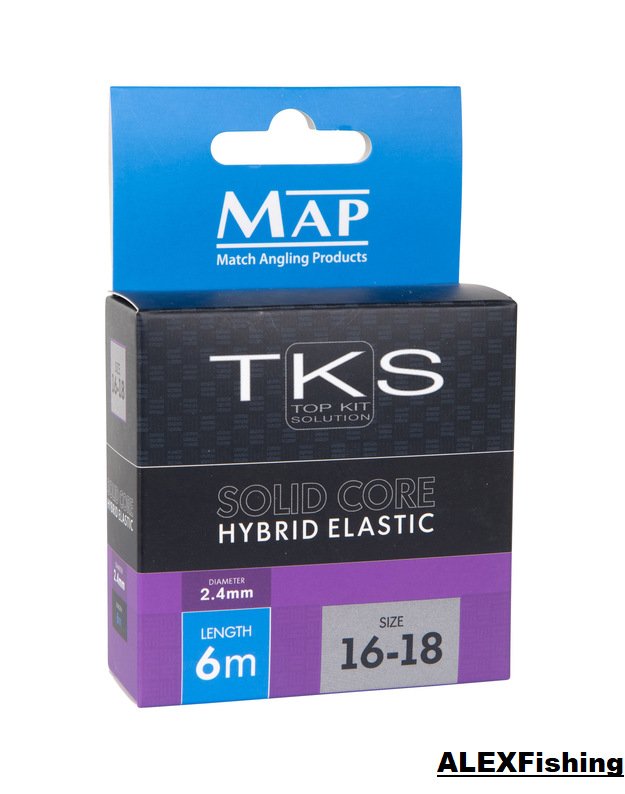 Elastinė guma Map TKS  Hybrid Pole Elastic #16-18 2.4mm 6M