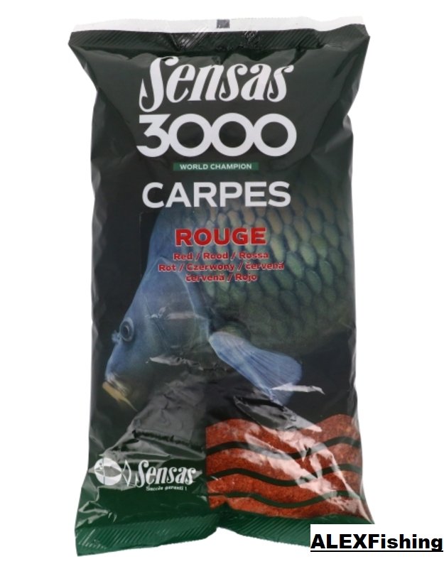 Jaukas Sensas 3000 Carpes Rouge 
