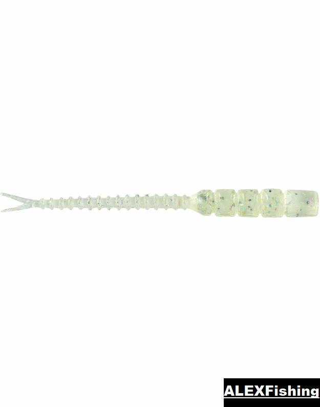 Guminukas Mustad Aji Worm 2" 001