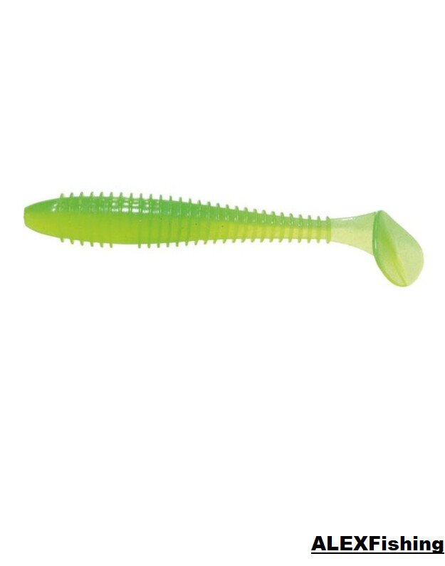 Guminukas Keitech Swing Impact FAT 6.8'' 424T Lime Chartreuse