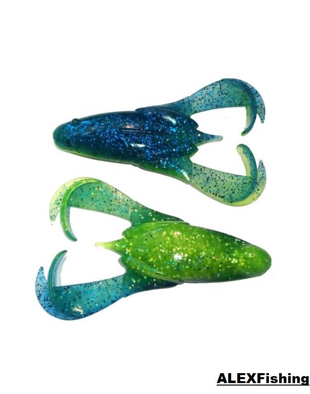 Guminukas Keitech Noisy Flapper 3,5" LT60 Blue X Chart