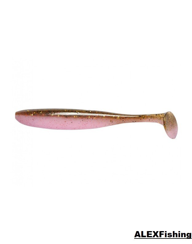 Guminukas Keitech Easy Shiner 6.5"- LT52 LT Green Pumpkin Pink