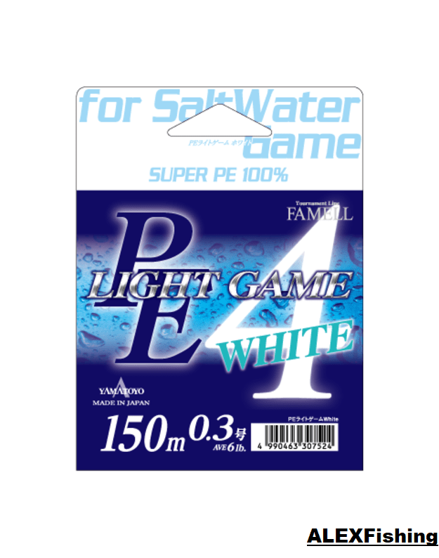 Pintas Valas Yamatoyo PE LIGHT GAME WHITE 150m