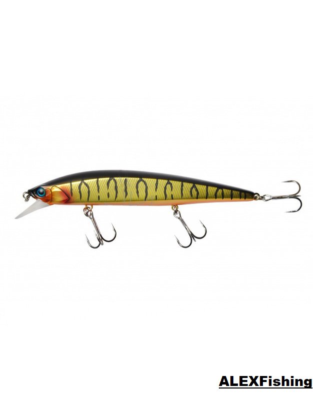 Vobleris Jackall Rerange 110SP MR 15.9g Mat Gold Tiger