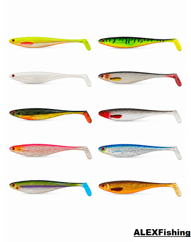 Guminukų rinkinys Pro FL Teez  12 cm 16 g 10vnt