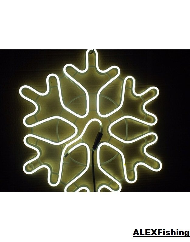 Kalėdinė LED dekoracija Snaigė Neon 50cm