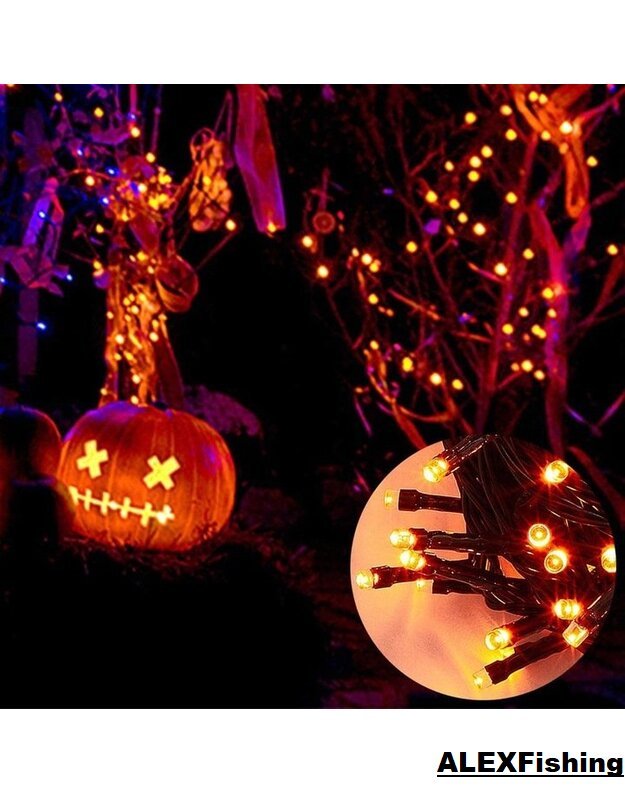 500 Led lempučių girlianda Raudona