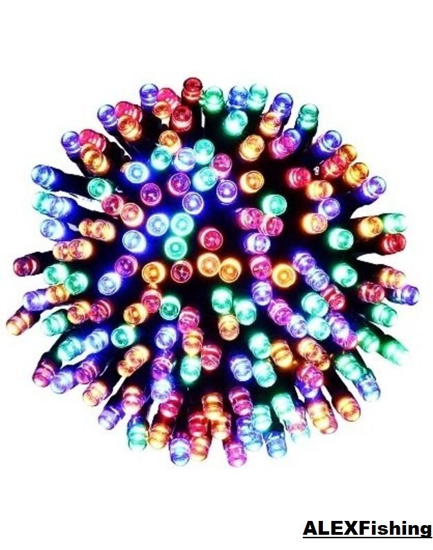 300 Led lempučių girlianda Spalvota