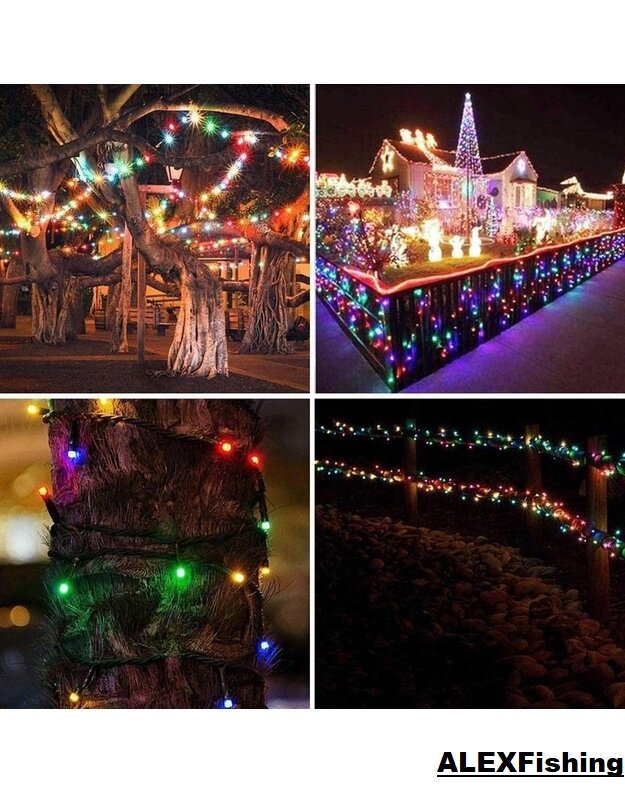 300 Led lempučių girlianda Spalvota