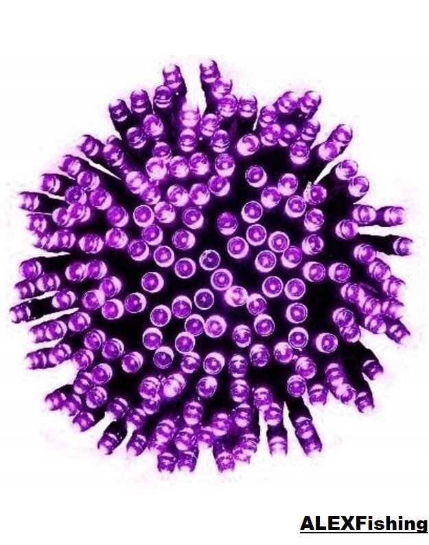 100 Led lempučių girlianda Violetinė