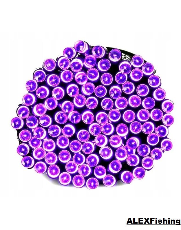 100 Led lempučių girlianda Violetinė