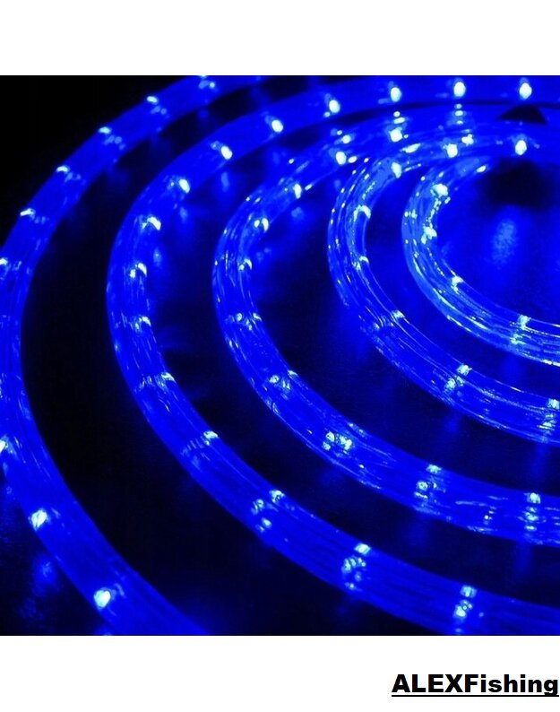 Led girlianda šlangas 20 m Mėlyna