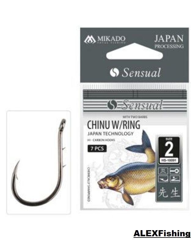 Kabliukas MIKADO SENSUAL CHINU W/R WITH BARBS