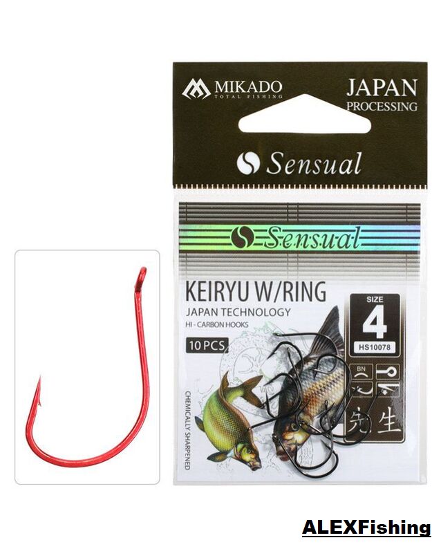 Kabliukas MIKADO SENSUAL KEIRYU WITH RING RED