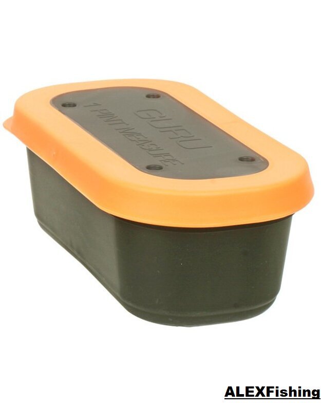 Indelis Guru Bait Box 1.0PT SOLID LID 0.568l