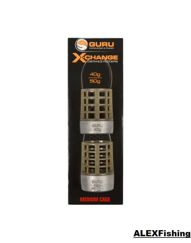 Šėrykla Guru X-Change Distance Feeder Cage Medium 40g+50g 