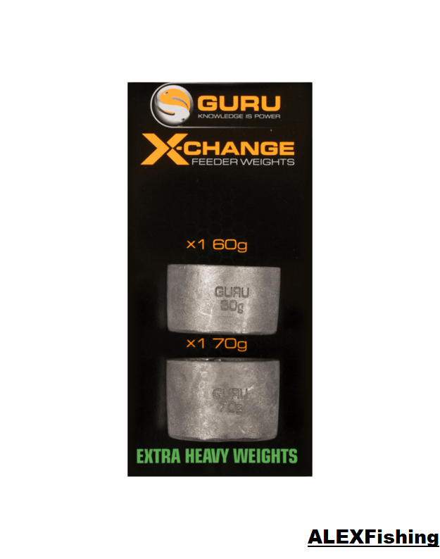 Svarelis Guru X-Change Feeder Weights 60g+70g