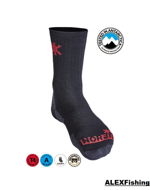 Kojinės Norfin Artic Merino Midweight T4A 39-41