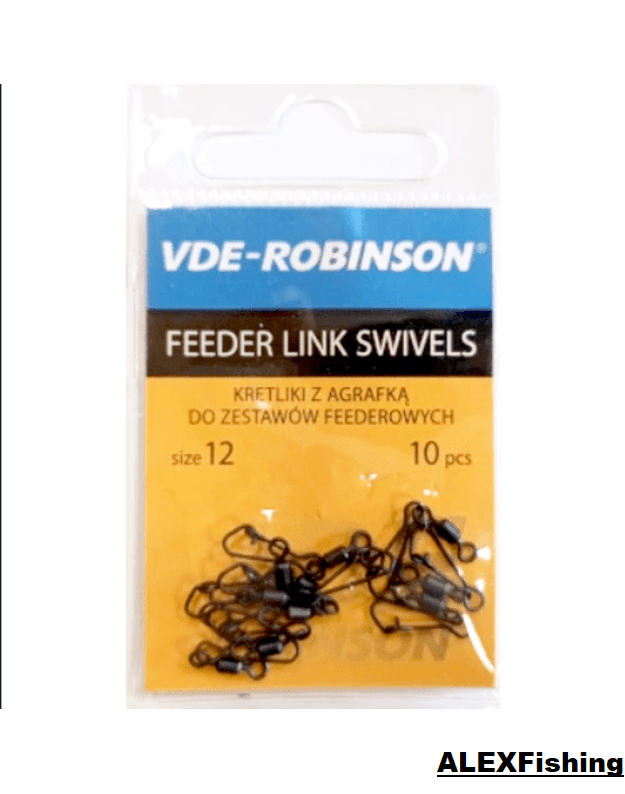 Suktukas su karabinu VDE-Robinson Feeder Link Swivels N 10