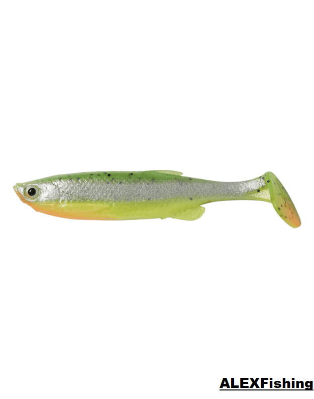 Guminukai Savage Gear 3D FAT MINNOW T-TAIL 10.5CM 11G FLUO GREEN/SILVER