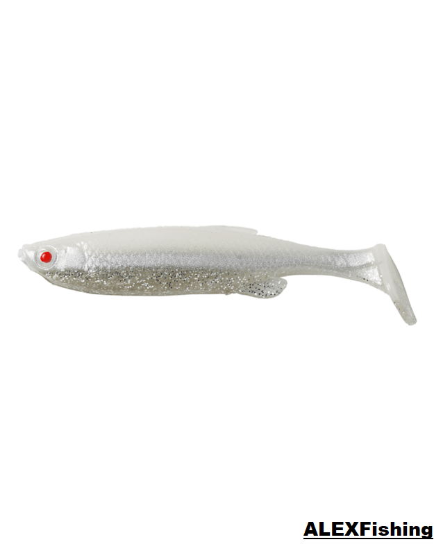 Guminukai Savage Gear 3D FAT MINNOW T-TAIL 10.5CM 11G WHITE/SILVER